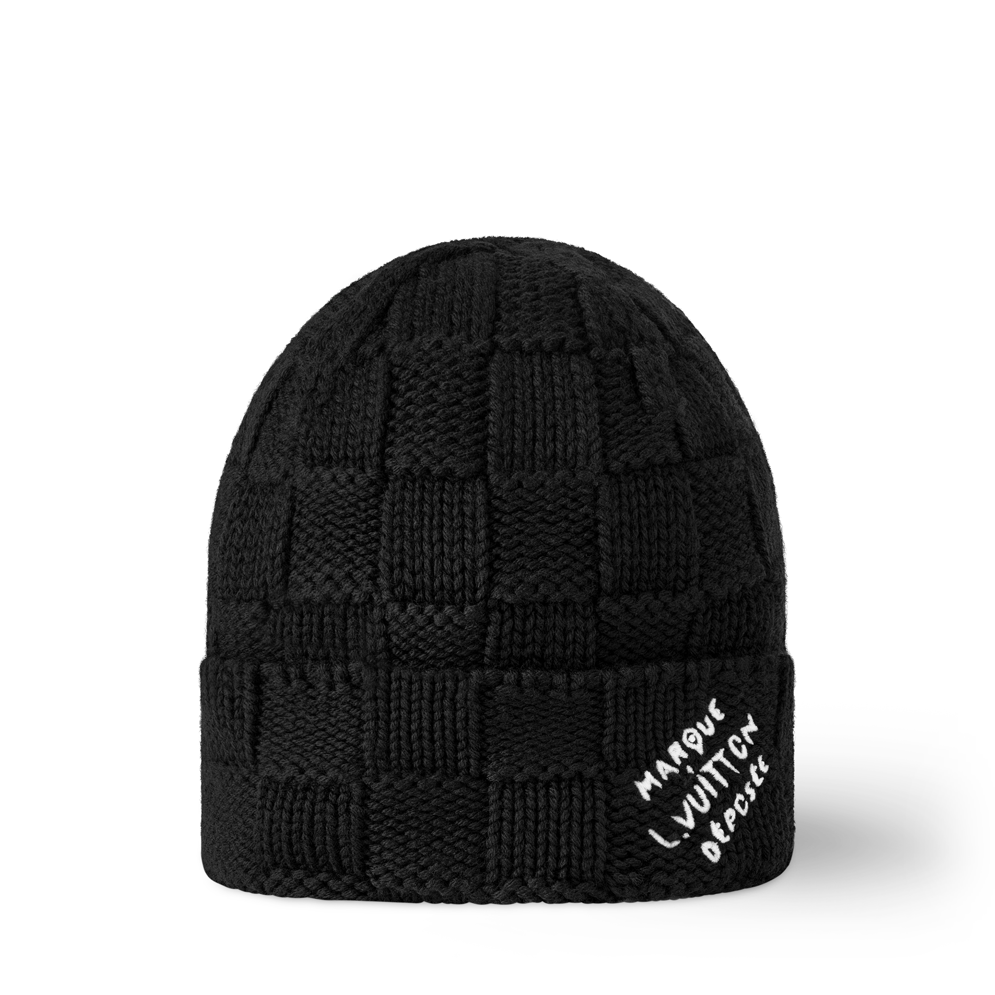 LV Headline Beanie . - Luxury Accessories - M77872 Black | LOUIS